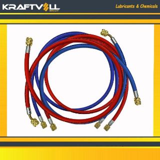 KLIMA GAZ BASMA HORTUMU  2500 MM F 1/2 ACME X M ACME 14X1,5 KIRMIZI STANDART resmi