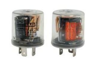 FLAŞÖR 24V ELEKTROMEKANIK SEFFAF resmi