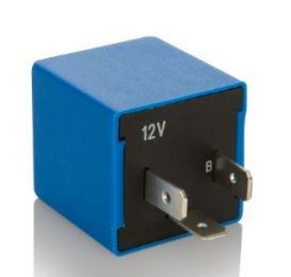 SİNYAL FLAŞÖRU 12V 3 TERMINALLI E L B JAPON TİP MICRO ELEKTRONIK resmi