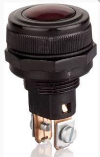 GOZ LAMBASI KIRMIZI 1,2W DIPSIZ AMPUL 24V TAKILI resmi