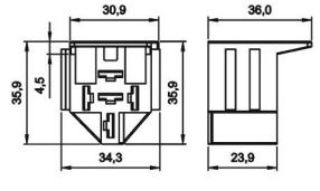 SOKET 6,3 X 5 TERMINAL 3 KABLOLU SIYAH (1,50MM) resmi