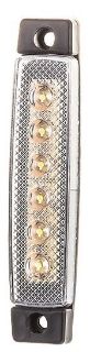 PARMAK LAMBA 24V 6 LEDLİ BEYAZ resmi