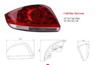 STOP LAMBASI SOL LİNEA (DUYSUZ) resmi