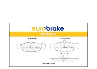ÖN BALATA ASTRA F-CORSA A B -VECTRA A -TIGRA- 94-00 COMBO 1.4-1.6İ-1.7 D 92-00 GDB1040-FDB732-LP702 resmi