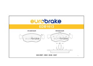 ÖN BALATA DOBLO 01 ALBEA PALİO 96 GDB1588-FDB1376-LP1796 resmi
