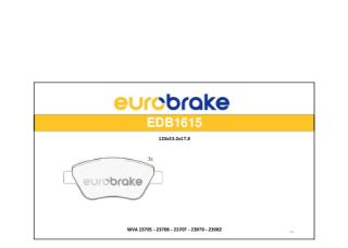 ÖN BALATA DOBLO-ALBEA-LİNEA-STILO-FİORİNO 1.3MJTD-BİPPER-NEMO 1.4 HDI İKAZ KABLOLU GDB1590-FDB1666-LP1722 resmi