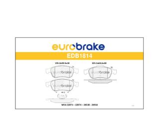 ÖN BALATA FLUENCE-DUSTER 2010 MGN III 09 1.6 16V-2.0 16V-1.5 DCI- SCENİC III 09 LODGY GDB1789-FDB4180W-LP2152 resmi