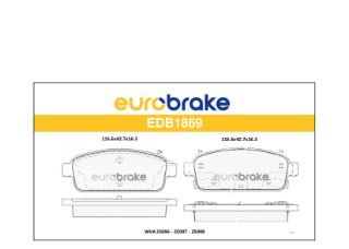 ARKA BALATA ASTRA J 1.3CDTI-1.4-1.6-1.7CDTI-2.0CDTI 10 ZAFİRA 1.4-1.8-2.0CDTI 11 GDB1844-FDB4265-LP2167 resmi