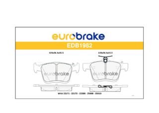 ARKA BALATA GOLF 7-A3-PASSAT-TİGUAN-OCTIVIA-SUPERB 13 GDB1957-FDB4434-LP2490 resmi