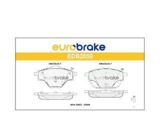 ARKA BALATA C4 PİCASSO II-C4 GRAND PİCASSO II 1.6 VTİ-1.6 THP 13 P308 FREN DİSKİ ÇAPI: 290MM İÇİN GDB2034-FDB4766-LP2509 resmi