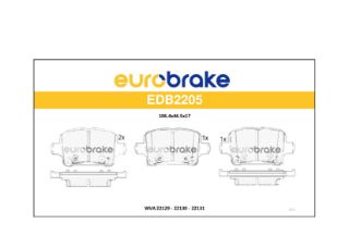 ARKA BALATA OPEL ASTRA K 1.0-1.4-1.4T-1.6T-1.6CDTI 15 106.5X46.3X16.6 GDB2180-FDB4938-LP3218 resmi