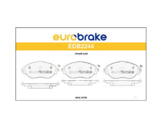 ÖN FREN BALATA ARTEON-PASSAT-TİGUAN 2014 GDB2219---LP3368 resmi