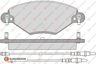 ERP FREN BALATASI ÖN (149MM) C5 I 01- C5 II 04- resmi