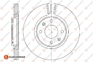 FREN DİSKİ ÖN B.M CORSA F CROSSLAND X308/307/206/207/3008 99- resmi