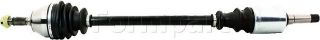 AKS SAĞ KOMPLE P106 SAXO (DIS FREZE: 21, İÇ FREZE: 22, BOY: 798MM CONTA CAPI: 58,5MM)TU1M TU3JP TUD5 (1,1 1,6 1,5 DIZEL) 4 BİJON (91 96) / (M20×1,5) resmi