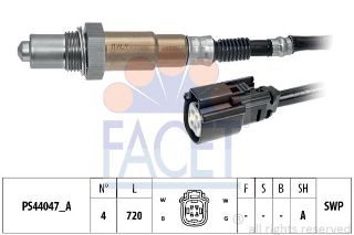 OKSIJEN SENSÖRÜ  FİESTA VI (CB1, CCN): 1.0 ECOBOOST 13>  PEUGEOT 307 C4 308 301 C-ELYSEE 1.6 16V 406 resmi