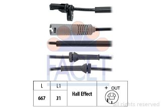 ÖN  ABS SENSÖRÜ  BMW E81 E82 E87 LCI E88 E90 resmi