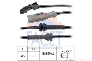 ABS SENSÖRÜ  ARKA SOL KANGOO III 08> , CITAN 415 12> resmi