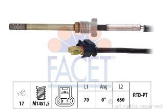 EGZOZ SICAKLIK SENSÖRÜ  (KATALIZATOR ONCESI) W204 07>09 S204 07>09 W211 02>08 S211 03>09 SPRINTER 906 06>16 resmi