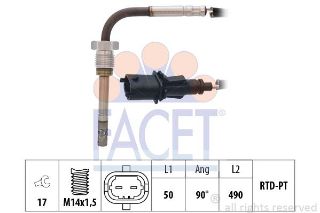 EGZOZ SICAKLIK SENSORU DUCATO BOXER JUMPER F1C 3,0(PARTIKUL FILTRESI) resmi