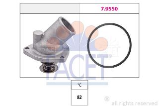 TERMOSTAT OPEL VECTRA A - ASTRA F - CALIBRA C20XE resmi