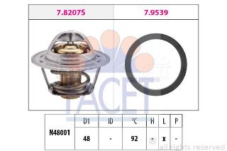TERMOSTAT 92C CORSA B ASTRA F VECTRA A COMBO B resmi