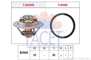 TERMOSTAT P306 GTI P306 P405 P406 P605 P806 XANTIA XM XSARA ZX 1,8 16V / 2,0 16V resmi