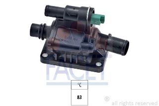 TERMOSTAT KOMPLE MUSURLU 107 207 307 206 1007 NEMO BİPPER C1 C2 C3 C3 II C3 PLURIEL C4 XSARA II DV4 resmi