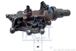 TERMOSTAT KOMPLE BORUSUZ MEGANE II CLIO III FLUENCE 1.6 16V resmi