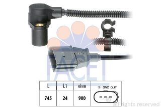 MOTOR DEVİR SENSÖRÜ  A4-A6-PASSAT 1,6-1,8T-2,5TDI resmi