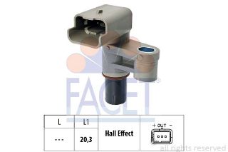 EKSANTRİK MIL SENSÖRÜ  C4 C5 JUMPER P206 P307 P406 P407 BOXER 2,0 16V resmi