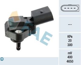 TURBO BASINÇ SENSÖRÜ  LEON 02>06 TOLEDO 02>04 BORA 99>05 GOLF IV 98>04 1.9TDI ARL resmi