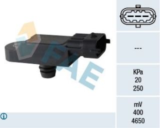 BASINC SENSÖRÜ  CLİO III 1.2 16V 07>LAGUNA II III 2.0 16V / MEGANE I 1.4 16V 1.6 16V resmi