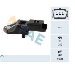 EMME MANİFOLD BASINÇ SENSÖRÜ C1/C2/C3 II/BİPPER/107/207/206 + 1.4 HDI 807/SCUDO 2.0 HDI resmi