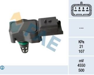 HAVA BASINÇ SENSOR P308 P3008 P5008 P207 PARTNER TEPE C4 C4 PICASSO DS3 C3 PICASSO BERLİNGO III MİNİ COOPER EP3 / EP3C / EP6 / EP6C resmi