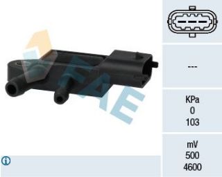 DPF SENSOR VOLVO C30 10>15 C70 10>13 S40 II 10>12 S60 II 10>14 S80 II 10> V50 10>12 resmi