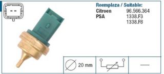 TERMOSTAT MÜŞÜRÜ BERLİNGO II/206/207/307/308 II/PARTNER II/206+/C2/C3 II/C4/XSARA II/301/C ELYSEE 07> resmi