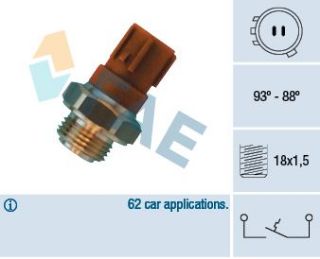 FAN MÜŞÜRÜ HONDA CİVİC 1992 2005 ACCORD 1993 2008 CRV 1995 2007 resmi