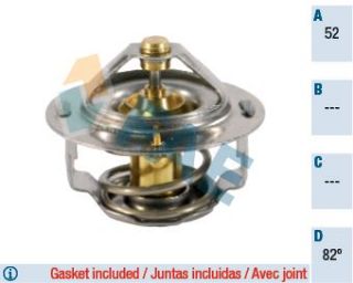 TERMOSTAT (82°) MAZDA 323 1,5 1,8 1994 1998 HONDA ACCORD PRELUDE 1,6 2,0 1985 1989 resmi