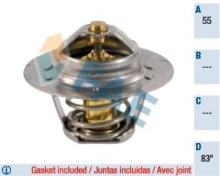TERMOSTAT P306 GTI P306 P405 P406 P605 P806 XANTIA XM XSARA ZX 1.8 16V-2.0 16V resmi