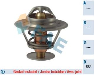 TERMOSTAT 88 °C DISCOVERY I 89>98 2.5 TDI SAAB 80>84 NISSAN resmi