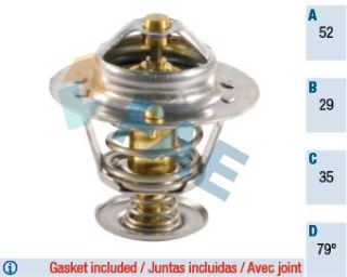 TERMOSTAT 78CC HONDA CIVIC 1990 2005 ACCORD 1990 2008 CITY 2003 2008 CRV 1995 2006 HR V 1999> resmi