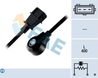 DARBE SENSÖRÜ  BRAVA PUNTO C5 II / III P605 LAGUNA I SAFRANE I / II ACCENT I resmi