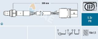OKSİJEN SENSÖRÜ BKY-BBY 1,4 16V POLO-CORDOBA-FABIA 01-09 resmi