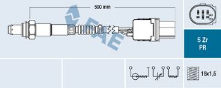 OKSIJEN SENSÖRÜ  ASTRA J CORSA D MERİVA B A13DTE BMW 1 / 2 / 3 / 4 / 5 / 6 / 7 / X3 / X4 / X5 / X6 resmi