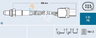 OKSIJEN SENSÖRÜ  PEUGEOT BOXER CITRİOEN JUMPER 2.2 HDI 11> FORD GALAXY (WM): 2.0 TDCI 10>15 KUGA I: resmi