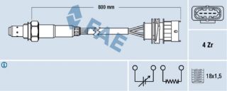 OKSİJEN SENSÖRÜ Z14XE Z16XE ASTRA G CORSA C VECTRA B 01-02 resmi