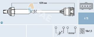 OKSIJEN SENSORU VOLVO S40 2.0T 98>04 resmi