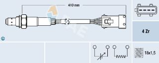 OKSIJEN SENSÖRÜ  C2 C3 II C3 III C3 PLURIEL NEMO FİORİNO BİPPER P206 P206+ (T3E) PLUS P207 P1007 PARTNER II BERLİNGO II 03> TU3A / TU3AES (1,4 8V) MANIFOLDA GELEN resmi