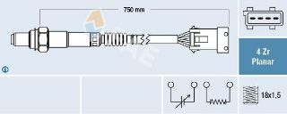 OKSIJEN SENSORU FOCUS CMAX 04> FOCUS II 05> VOLVO C30 (07 12) S40 04> S80 I 03>06 XC90 I (275) 2.5 T AWD 02>14 2.5T resmi